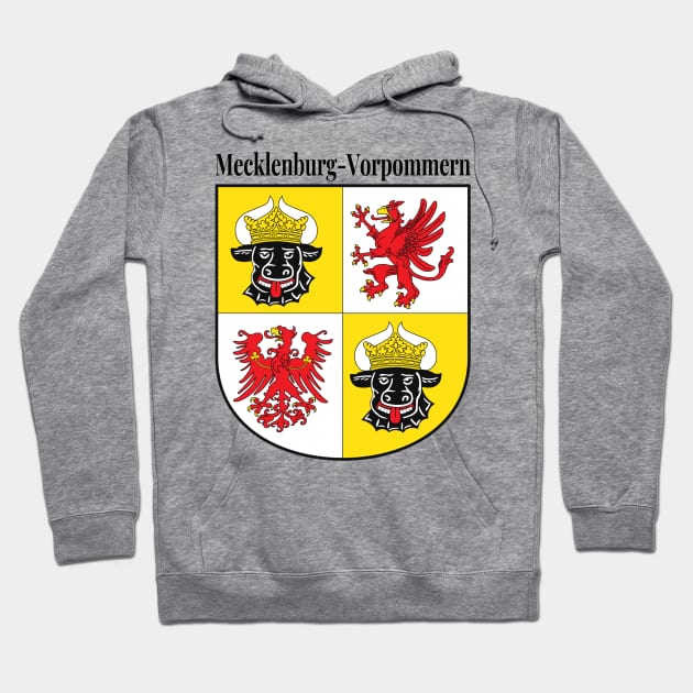 Mecklenburg-Vorpommern Hoodie by Stupid Coffee Designs